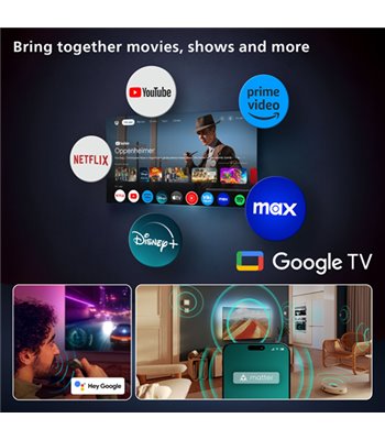 Philips 55OLED810/12 OLED 4K Google TV med Ambilight