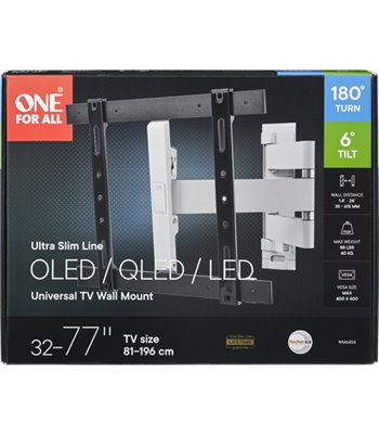 One For All WM6454 Ultra Slim Swivel vægbeslag