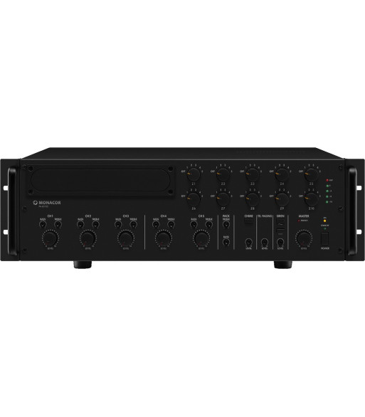 MONACOR PA-forstærker 10 zoner - PA-6010Z