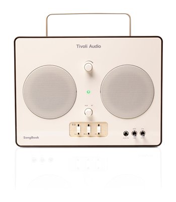 Tivoli Audio SongBook bluetooth højttaler cream/brown