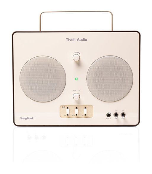 Tivoli Audio SongBook bluetooth højttaler cream/brown