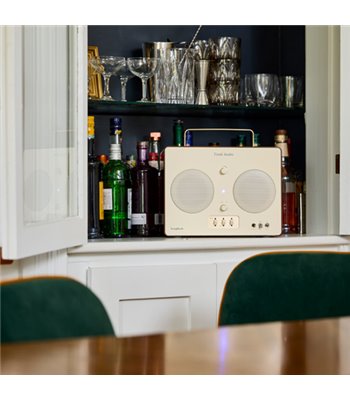 Tivoli Audio SongBook bluetooth højttaler cream/brown