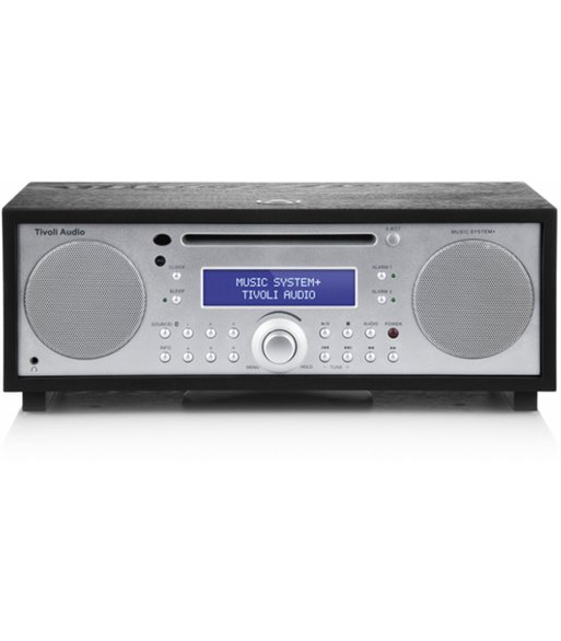 Tivoli Audio Music System Plus HiFi system black ash/silver