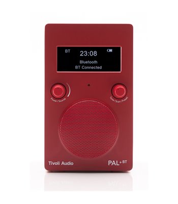 Tivoli Audio Classic PAL+BT radio red