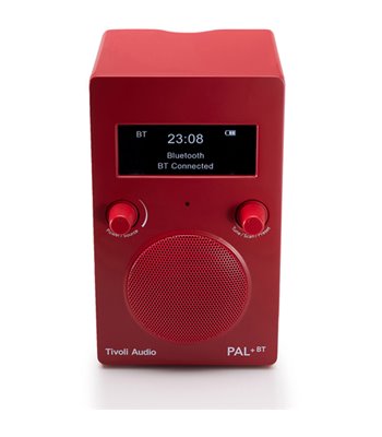 Tivoli Audio Classic PAL+BT radio red