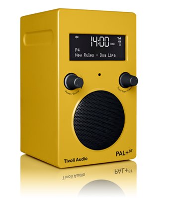 Tivoli Audio Classic PAL+BT radio yellow
