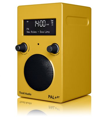 Tivoli Audio Classic PAL+BT radio yellow
