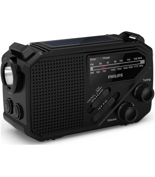 Philips TAR1609/00 bærbar radio med lommelygte