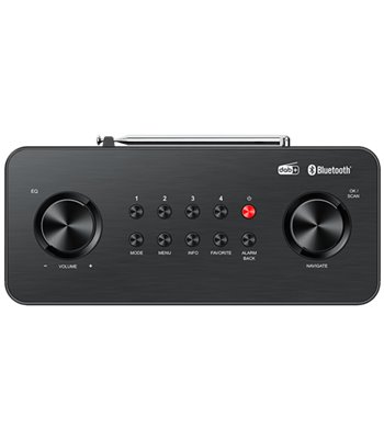 Kenwood CR-ST85DAB-B kompakt stereoradio, sort
