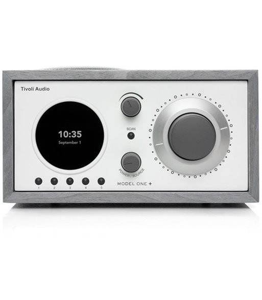 Tivoli Audio Model One+ radio grey/white