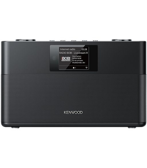 Kenwood CR-ST120S-B smart radio, sort