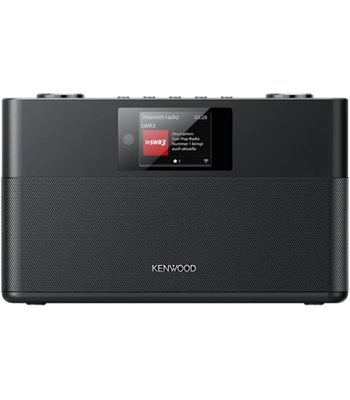 Kenwood CR-ST120S-B smart radio, sort