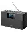 Kenwood CR-ST120S-B smart radio, sort