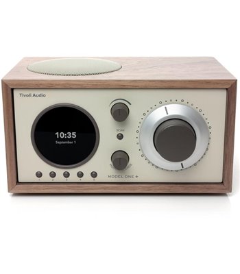 Tivoli Audio Model One+ radio walnut/beige