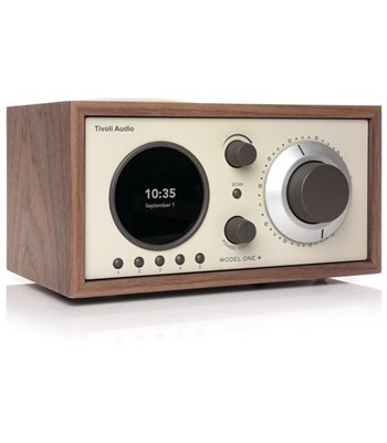 Tivoli Audio Model One+ radio walnut/beige