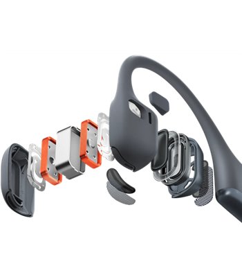 Shokz OpenRun Pro 2 bone conduction open-ear headphones blac