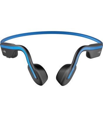 Shokz OpenMove bone conduction open-ear headphones blue