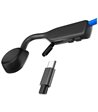 Shokz OpenMove bone conduction open-ear headphones blue