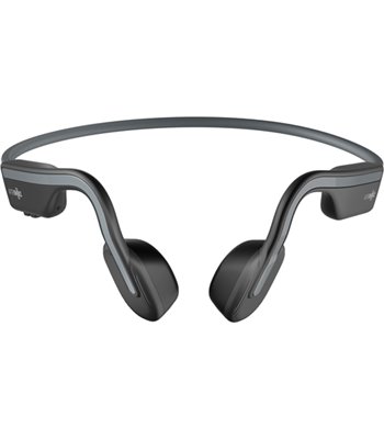 Shokz OpenMove bone conduction open-ear headphones grey