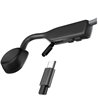 Shokz OpenMove bone conduction open-ear headphones grey