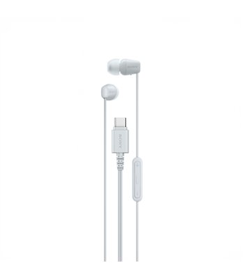 Sony IER-EX15CW.CE7 in-ear øretelefoner med type-c stik hvid