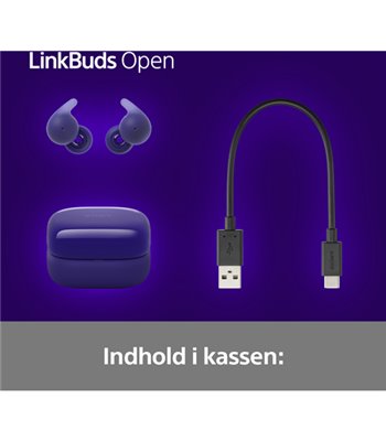 Sony WF-L910V.CE7 LinkBuds Open trådløse in-ear øretelefoner