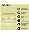 Sony WF-C510Y.CE7 trådløse in-ear øretelefoner gul
