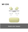 Sony WF-C510Y.CE7 trådløse in-ear øretelefoner gul