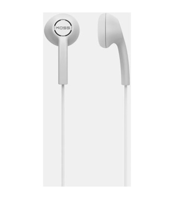 KOSS KE5 Earbuds In-Ear øretelefoner hvid
