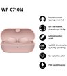 Sony WF C710NP.CE7 NC trådløse in-ear øretelefoner pink