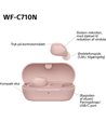 Sony WF C710NP.CE7 NC trådløse in-ear øretelefoner pink