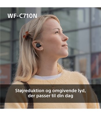 Sony WF C710NP.CE7 NC trådløse in-ear øretelefoner pink