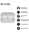 Sony WF-C710NW.CE7 NC trådløse in-ear øretelefoner hvid