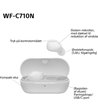 Sony WF-C710NW.CE7 NC trådløse in-ear øretelefoner hvid
