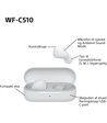 Sony WF-C510W.CE7 trådløse in-ear øretelefoner hvid