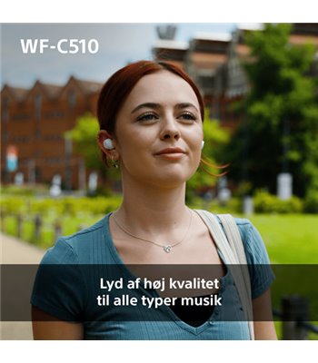 Sony WF-C510W.CE7 trådløse in-ear øretelefoner hvid