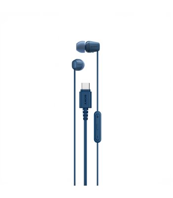 Sony IER-EX15CL.CE7 in-ear øretelefoner med type-c stik blå