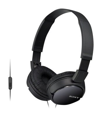 Sony MDR-ZX110APB.CE7 on-ear / over-ear hovedtelefon sort