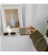 Sangean WR-7 Plus radio vintage walnut