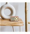 Sangean WR-7 Plus radio vintage walnut