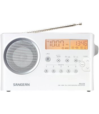 Sangean PRD4 radio hvid