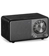 Sangean WR-7 Plus radio midnight oak