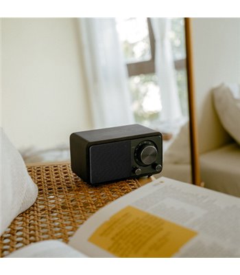 Sangean WR-7 Plus radio midnight oak