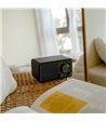 Sangean WR-7 Plus radio midnight oak