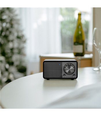 Sangean WR-7 Plus radio midnight oak