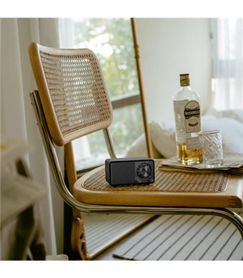 Sangean WR-7 Plus radio midnight oak