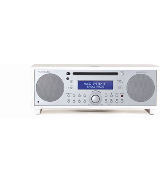 Tivoli Audio Music System BT HiFi system white/silver