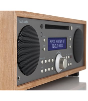 Tivoli Audio Music System BT HiFi system cherry/metallic tau