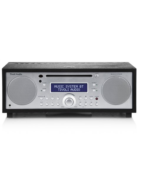 Tivoli Audio Music System BT HiFi system black ash/silver