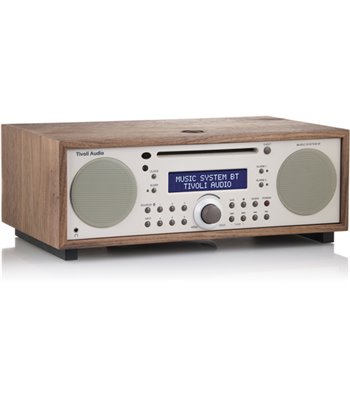 Tivoli Audio Music System BT HiFI system walnut/beige